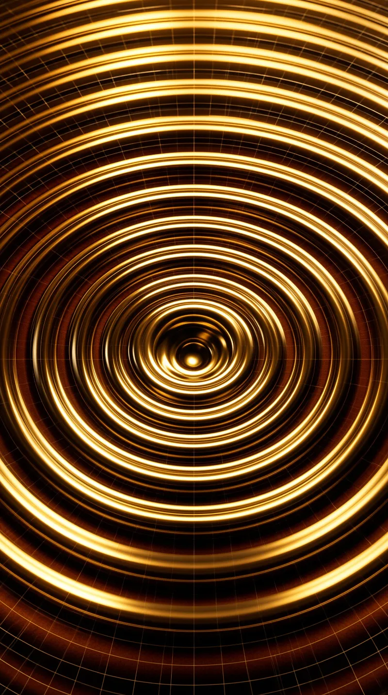 Golden Tunnel Perspective