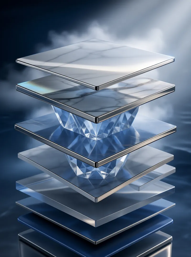 Layered Diamond Structure