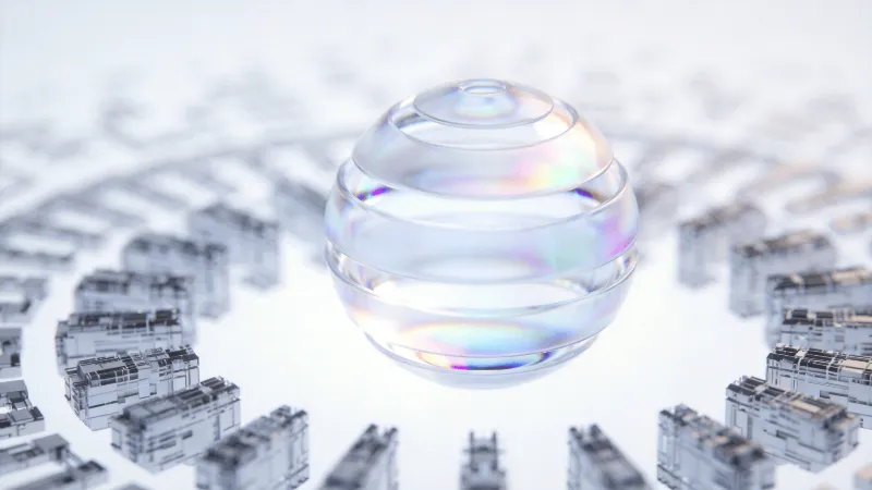 Ethereal Floating Orb — Surreal Study