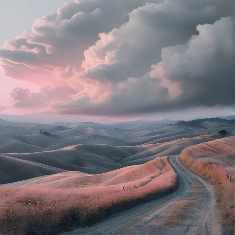 Rolling Hills at Dawn