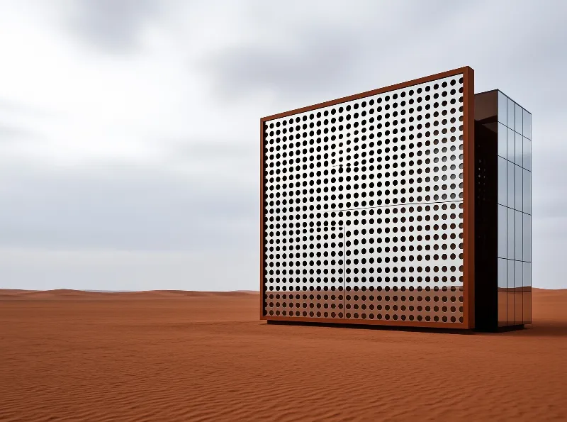 Modern Desert Pavilion