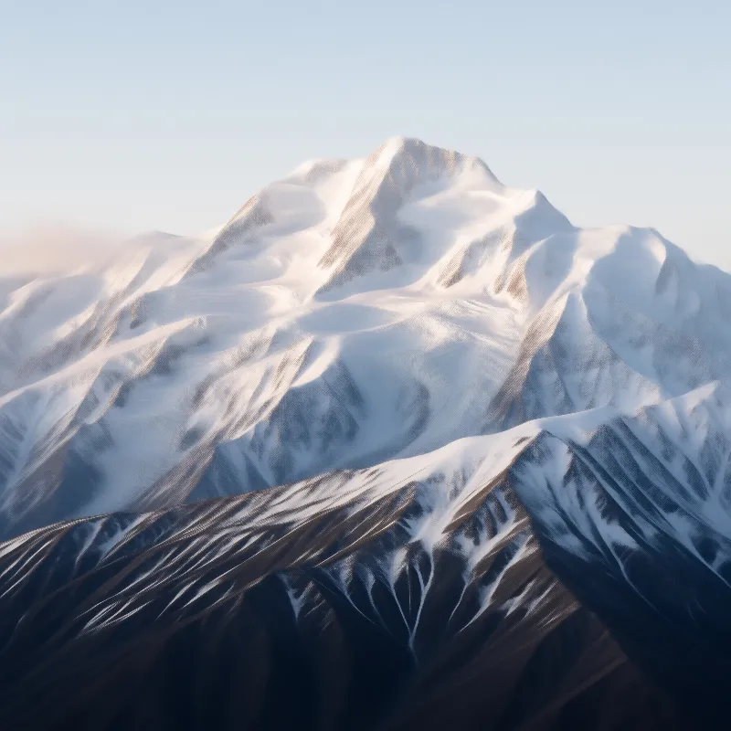 Vast Snowy Mountains