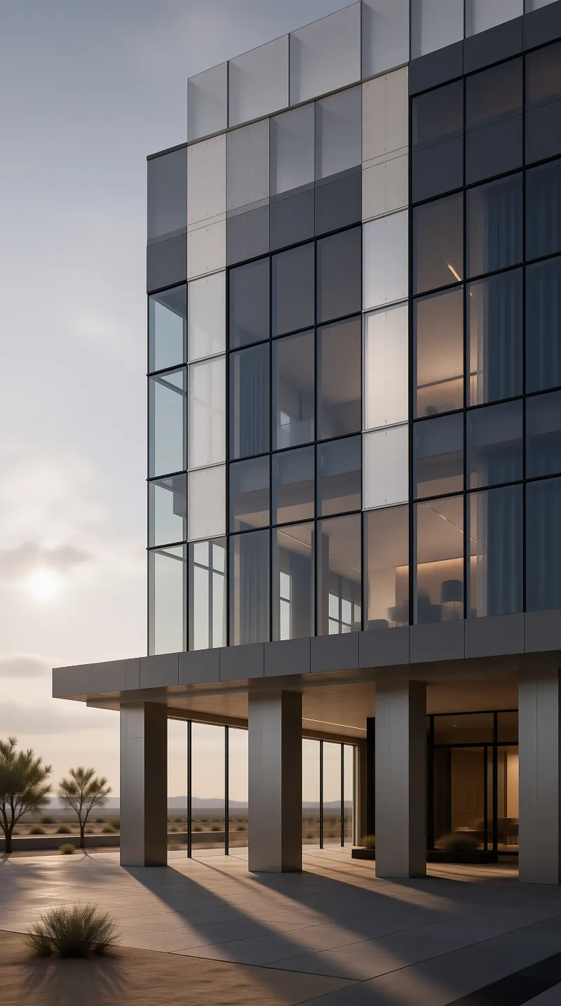 Modern Office Building Exterior