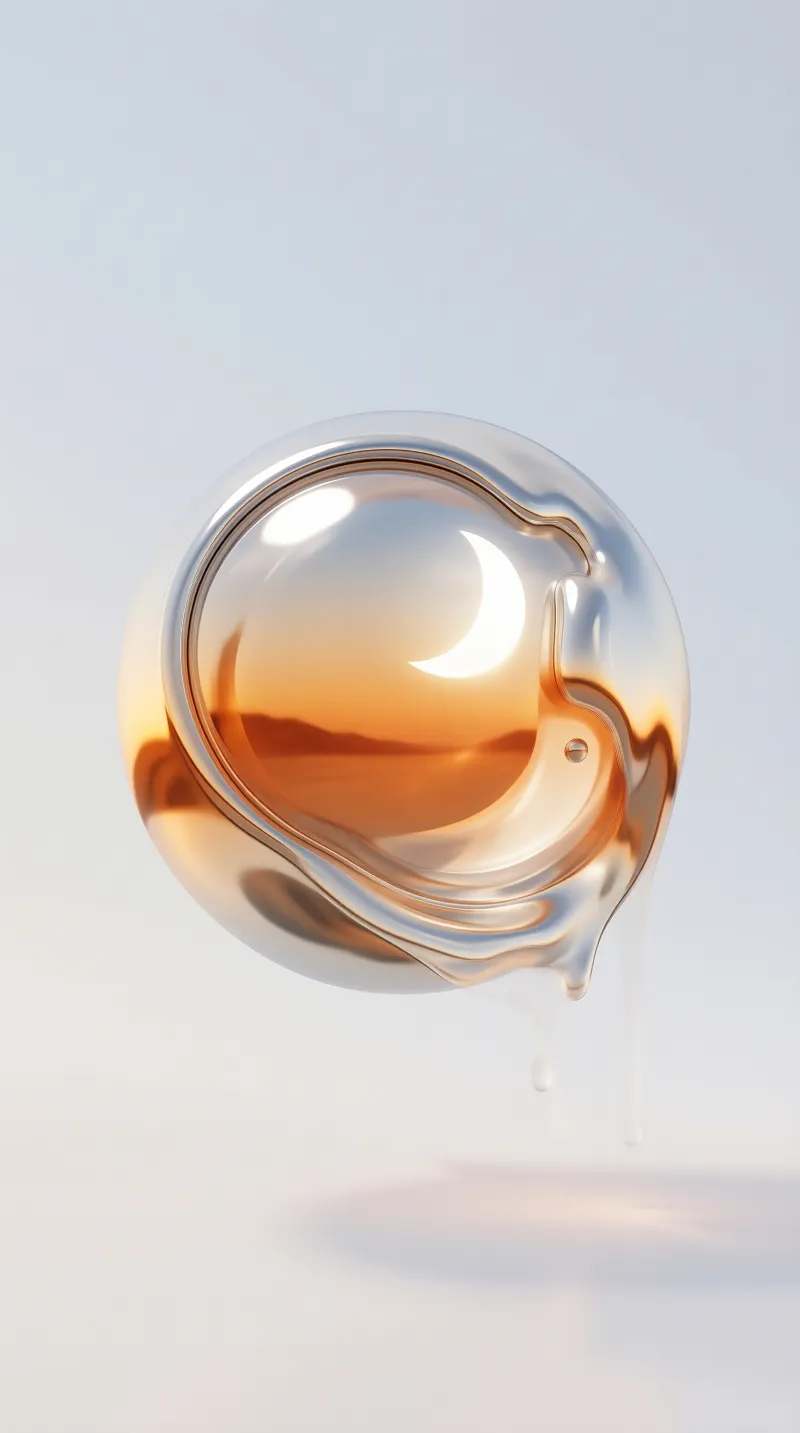 Melting Liquid Metal Sphere