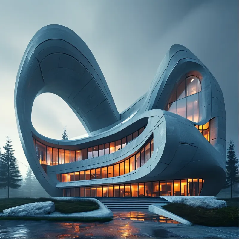 Futuristic Organic Architecture