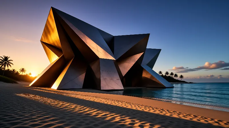 Futuristic Beach Architecture