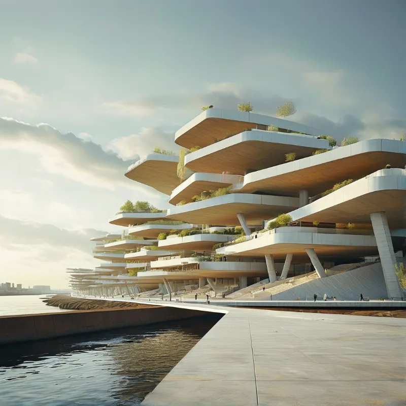 Modern Waterfront Design