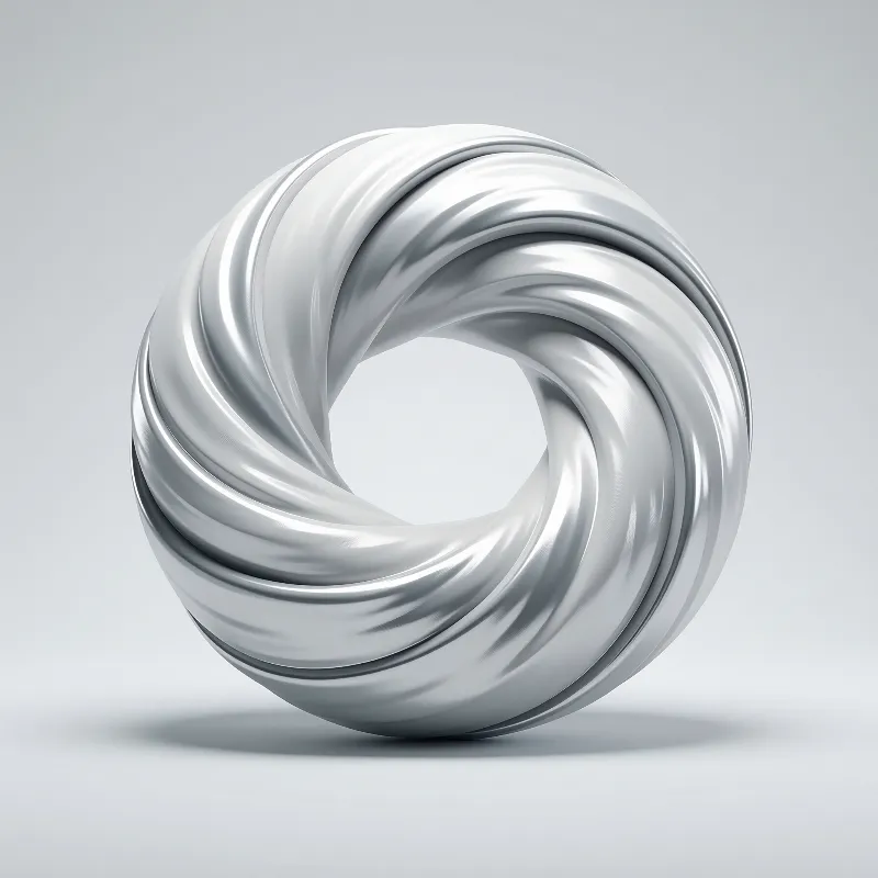 Twisted Silver Ring