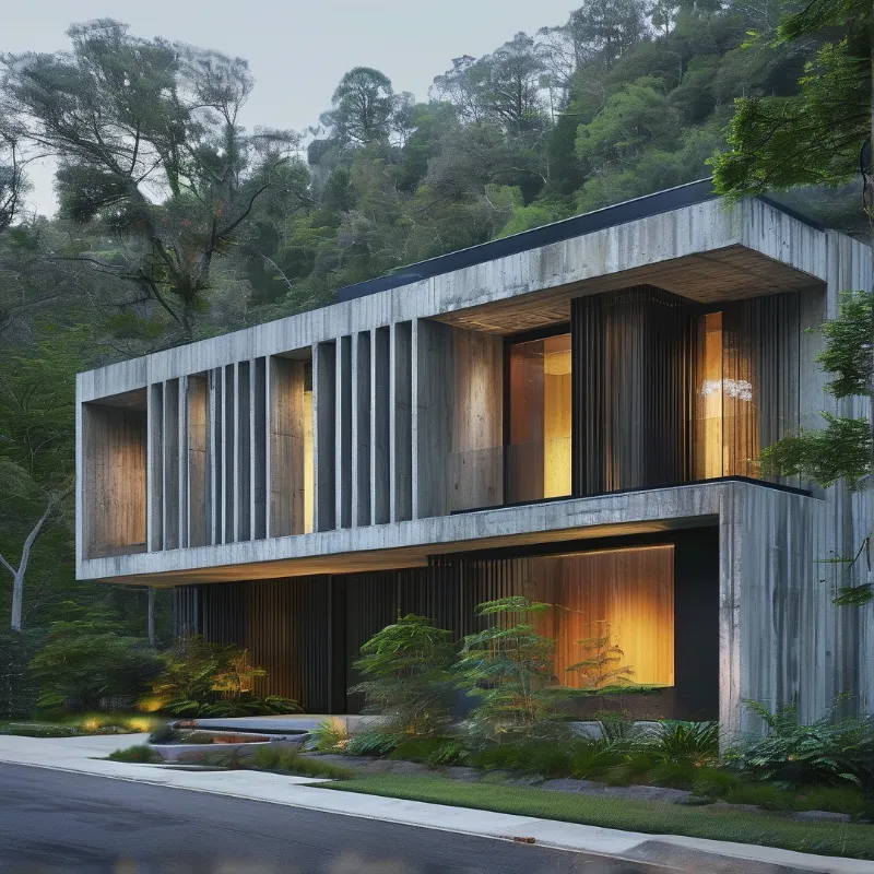 Modern Forest House