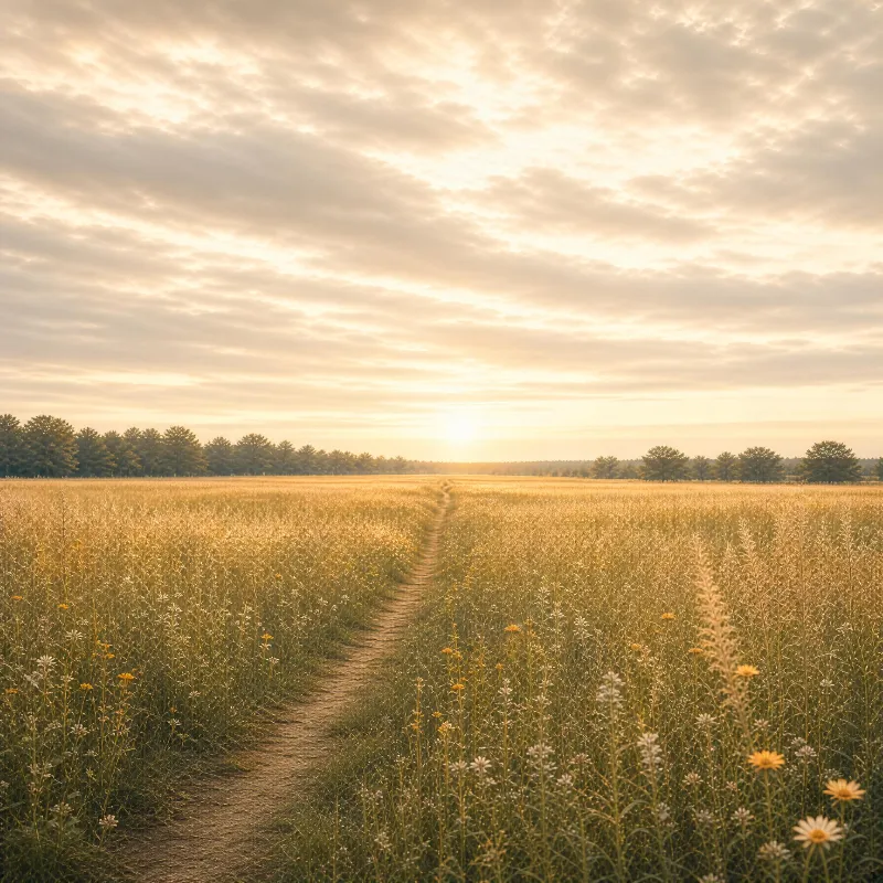 Golden Field Path