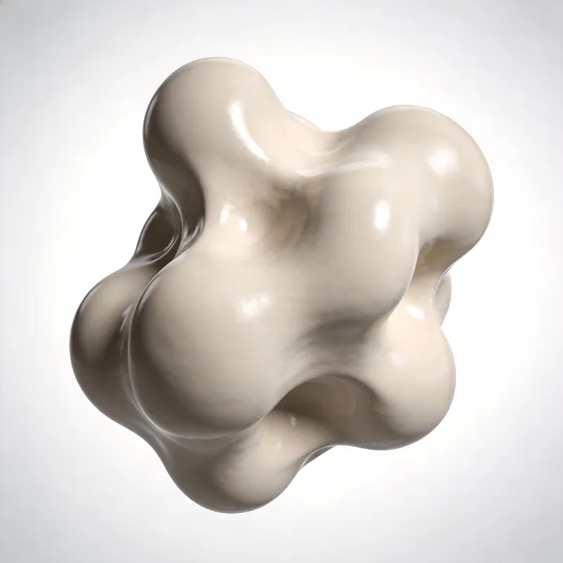 Clay Fluid Blob