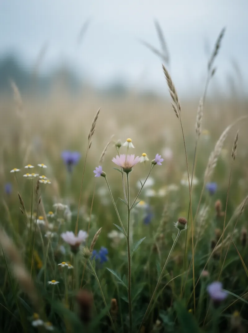 Wildflower Meadow Landscape