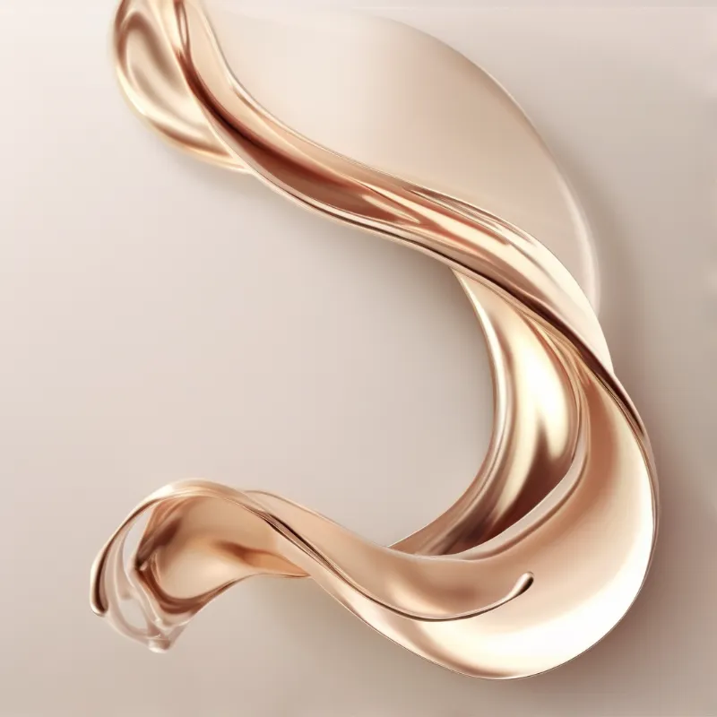 Abstract Metallic Flow