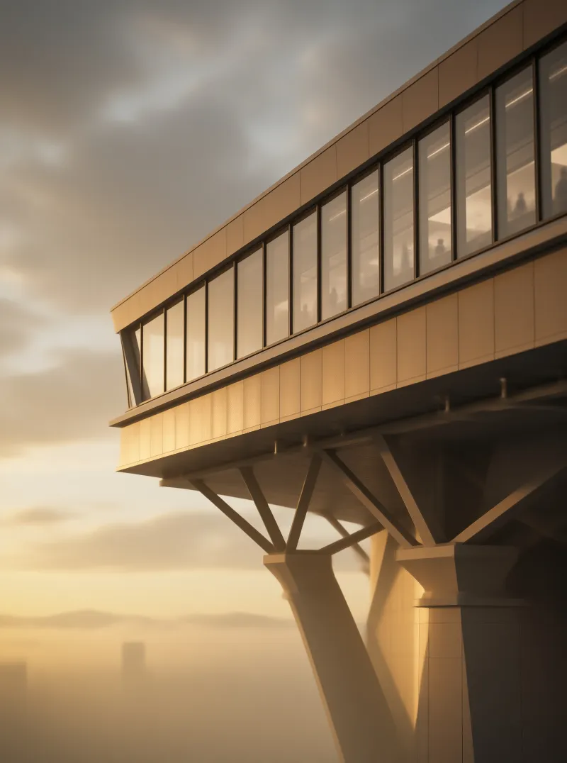 Skywalk at Golden Hour