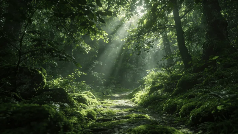Healing Forest Landscape