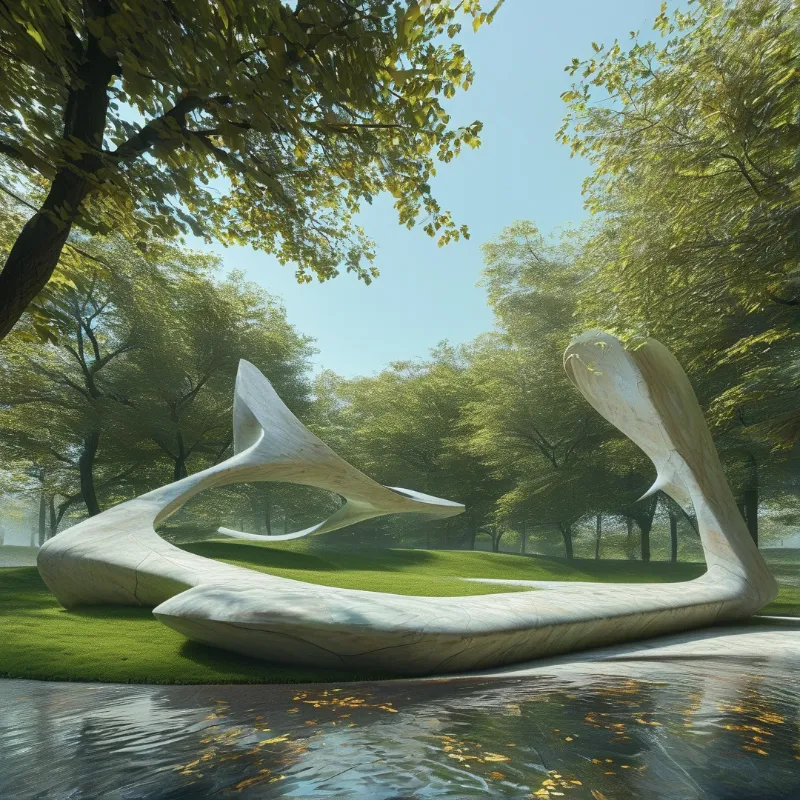 Surreal Organic Sculpture