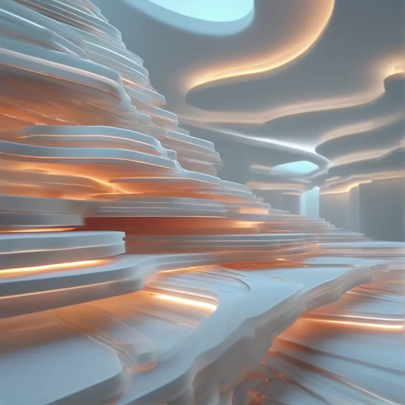 Surreal Soft Layered Space