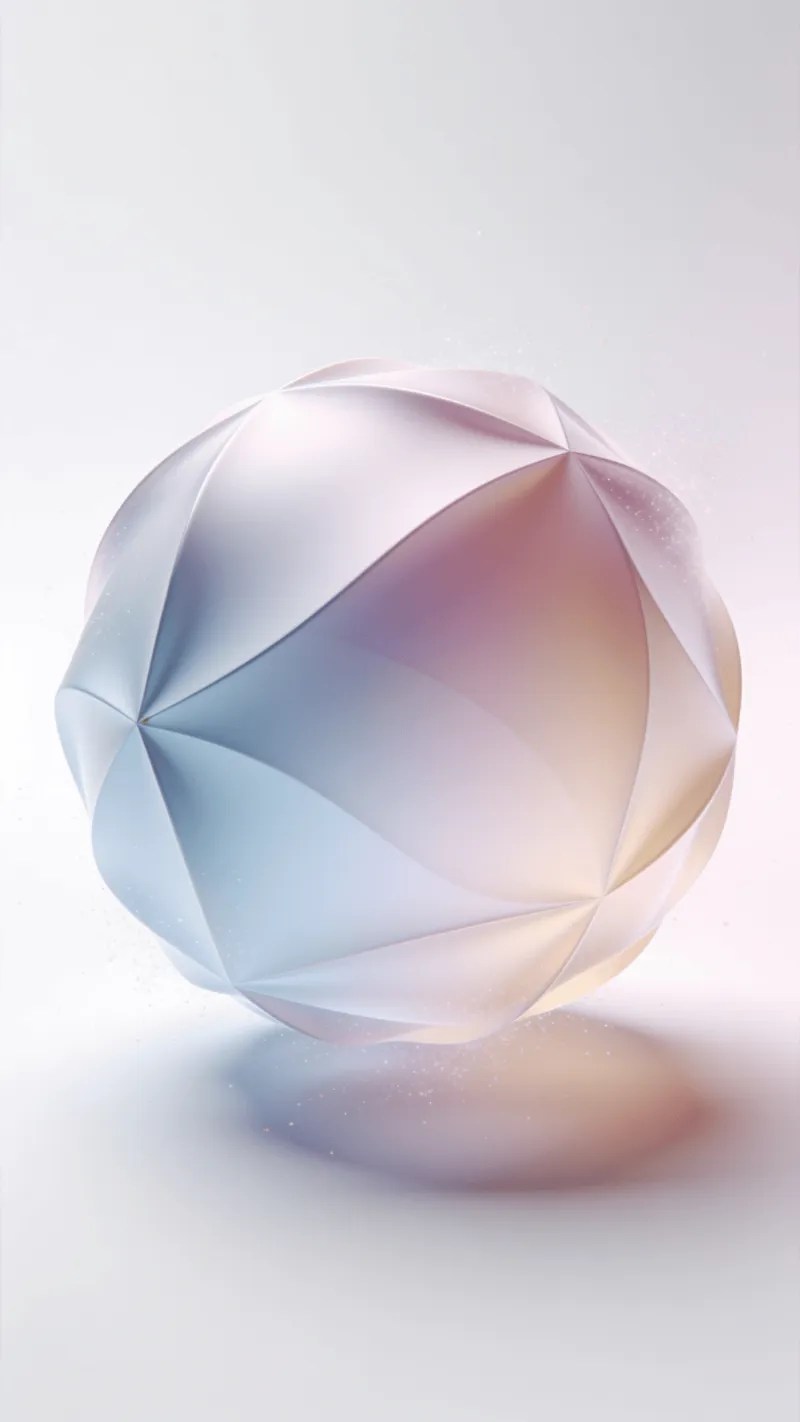 Dreamlike Geometric Sphere