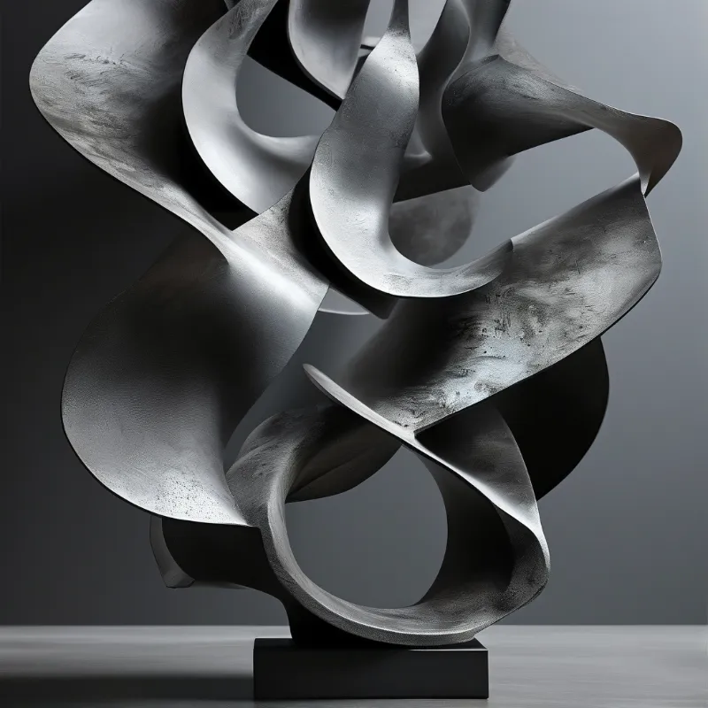 Abstract Metal Sculpture