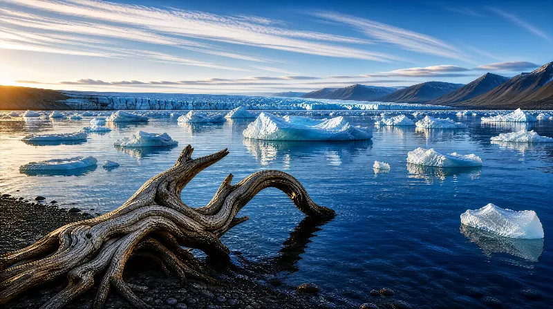 Driftwood and Icebergs