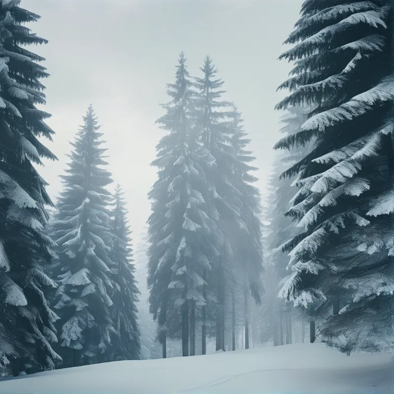 Snowy Forest
