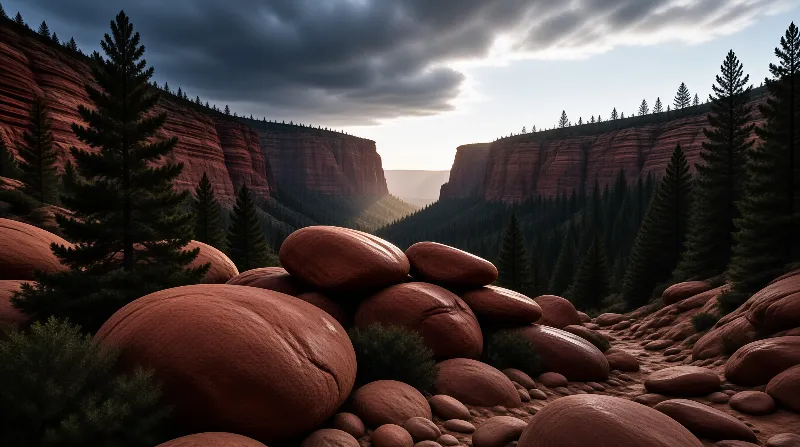 Red Rock Canyon at Sunset