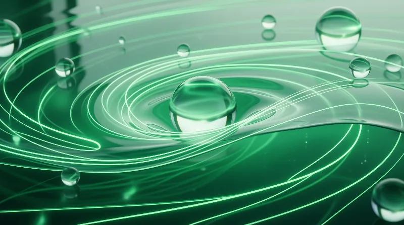 Emerald Energy Ripples