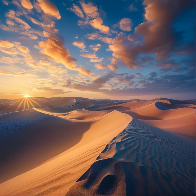 Desert Sunset Dunes
