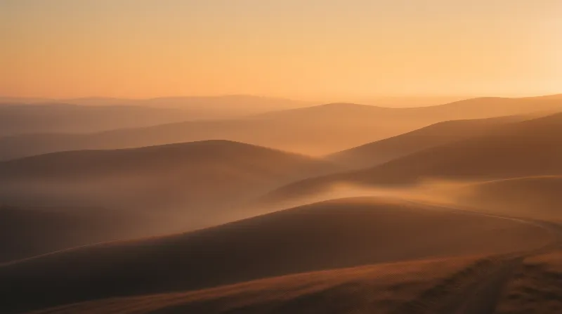 Desert Dunes at Dawn