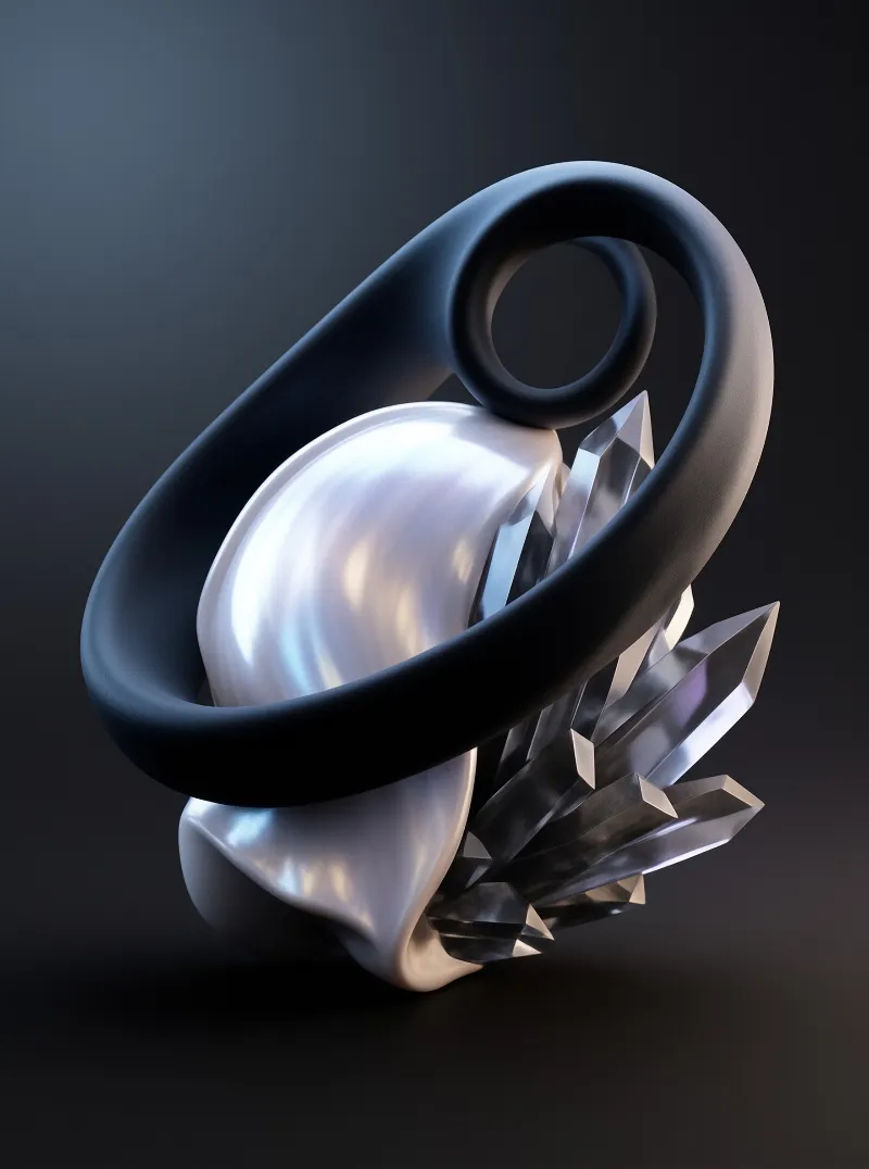 Abstract Geometric Sculpture