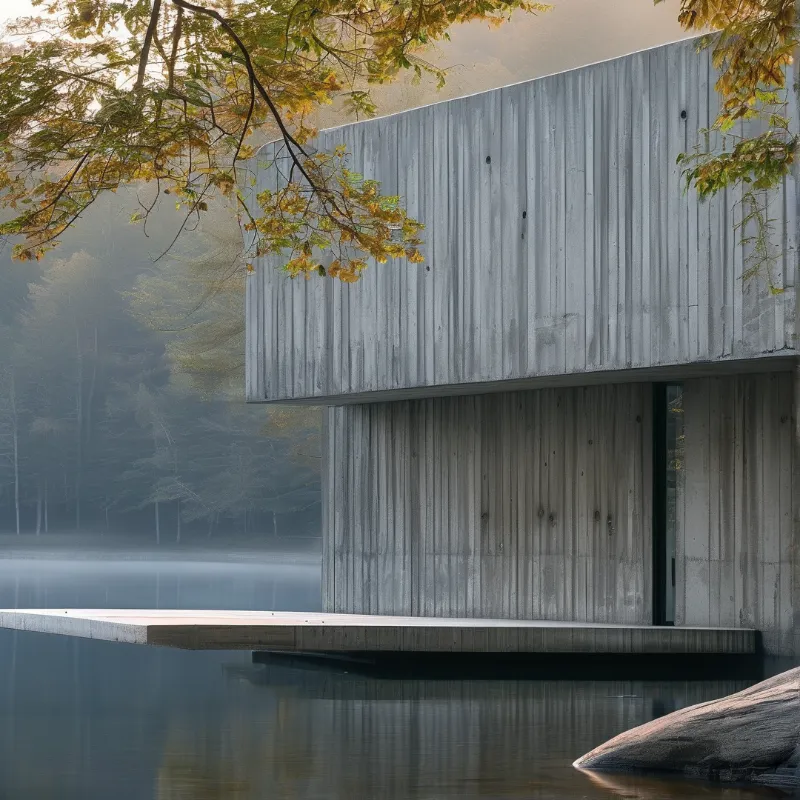 Minimalist Concrete House