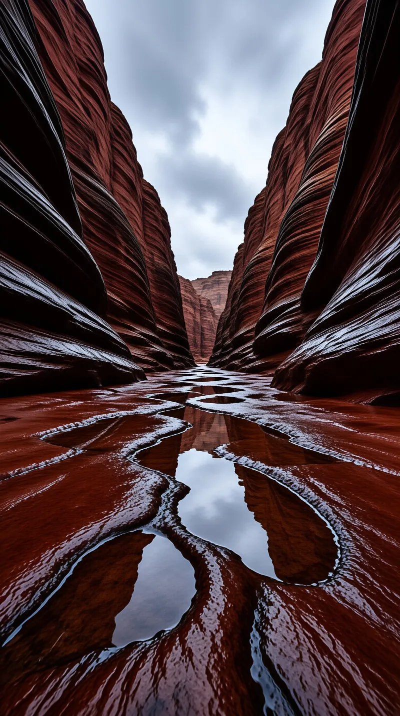 Red Canyon Reflections