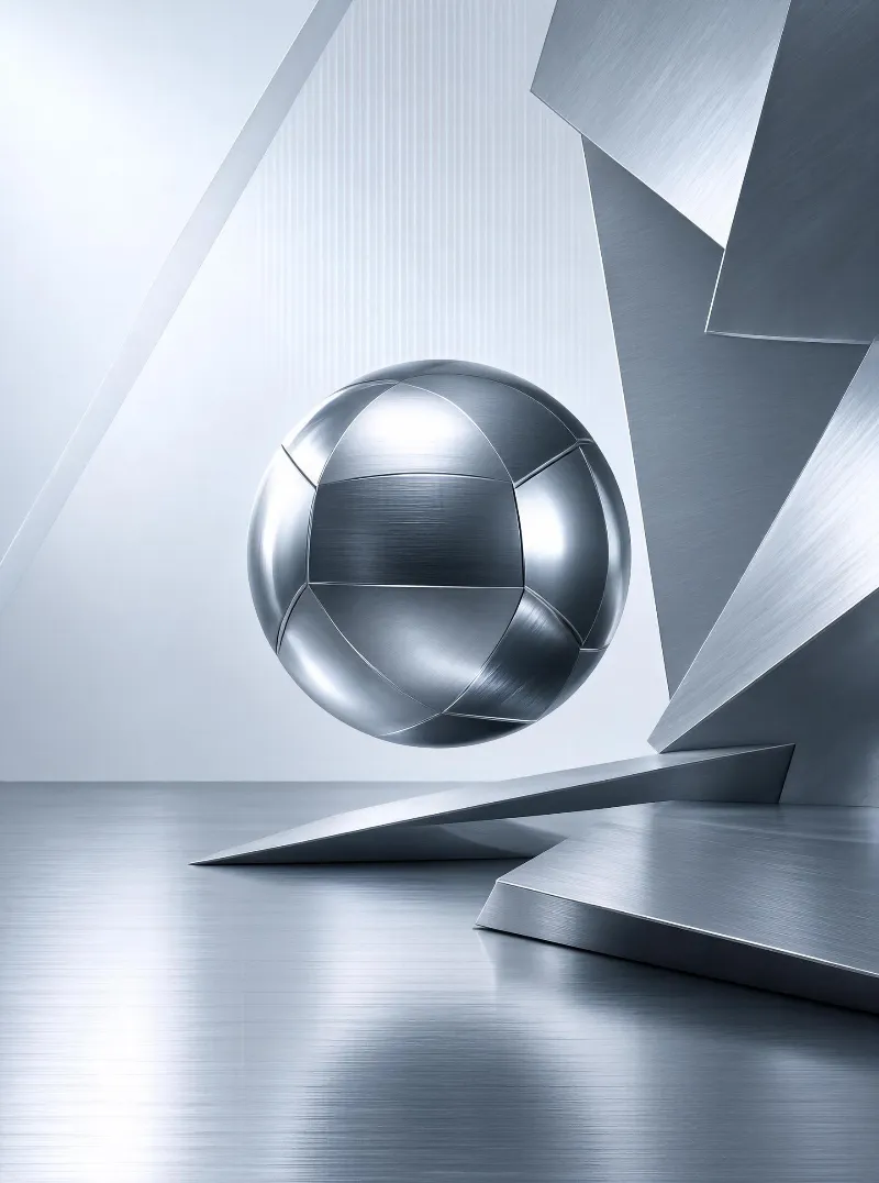 Floating Metal Sphere