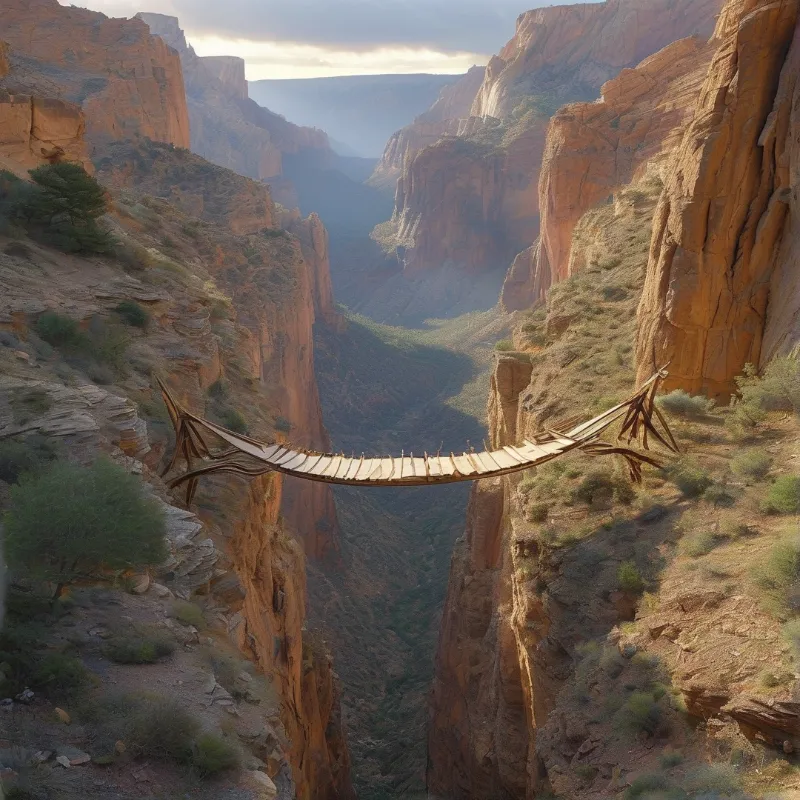 Canyon Suspension Bridge