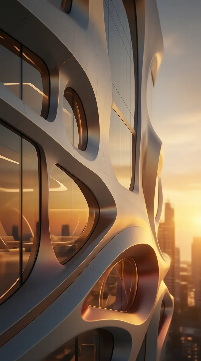 Organic Futuristic Facade