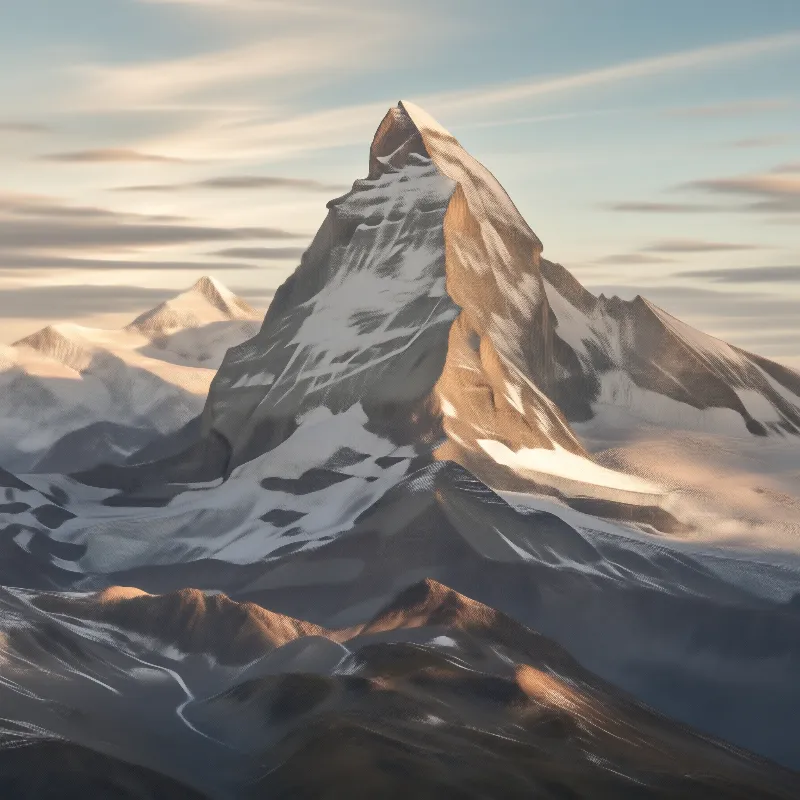 Alpine Peak Landscape