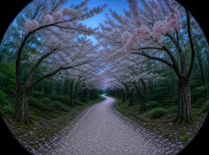 Cherry Blossom Path