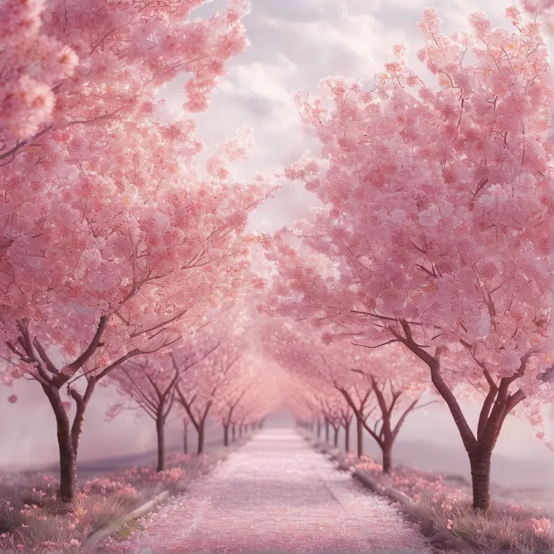 Cherry Blossom Path