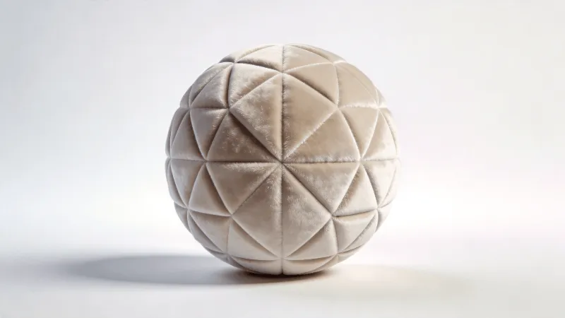 Geometric sphere — Velvet Study