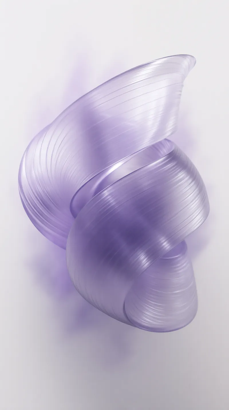 Abstract Purple Flow