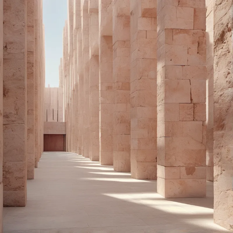 Corridor of Stone Pillars