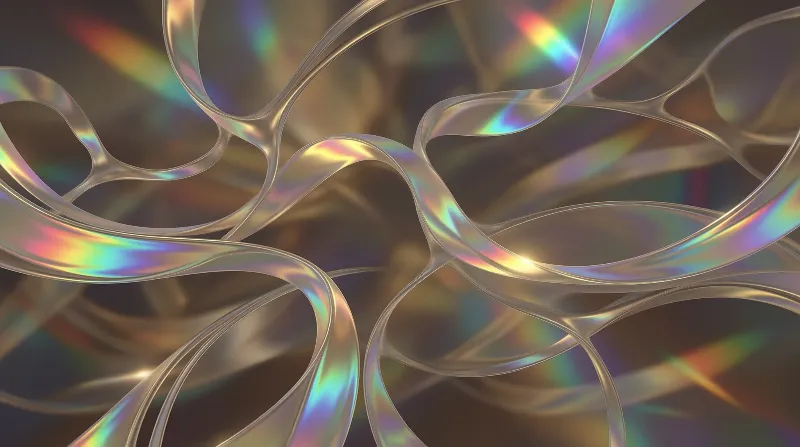 Iridescent Liquid Flow