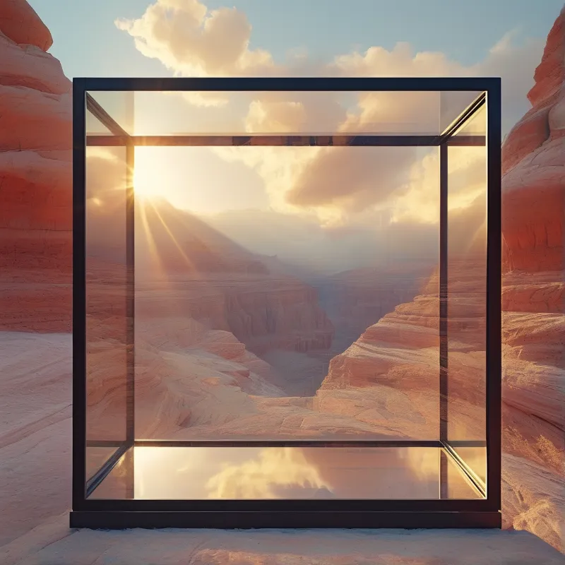 Frame of Canyon Sunset