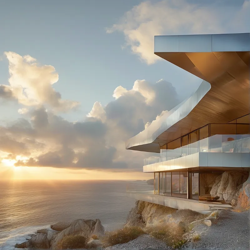 Cliffside Modern Architecture
