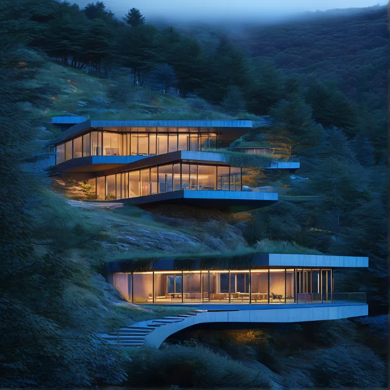 Hillside Modern House