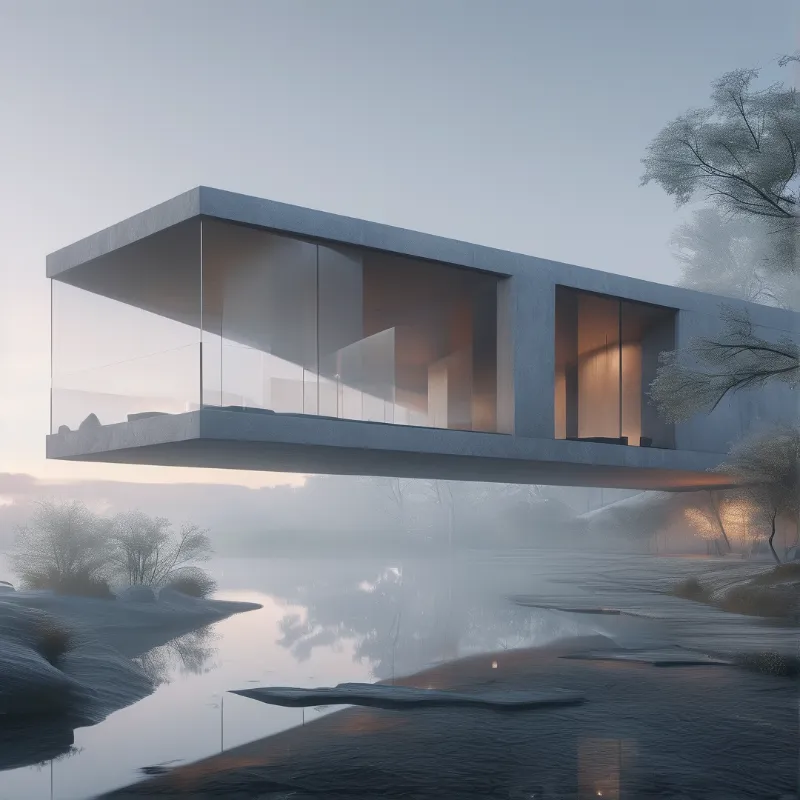 Modern Suspended Villa