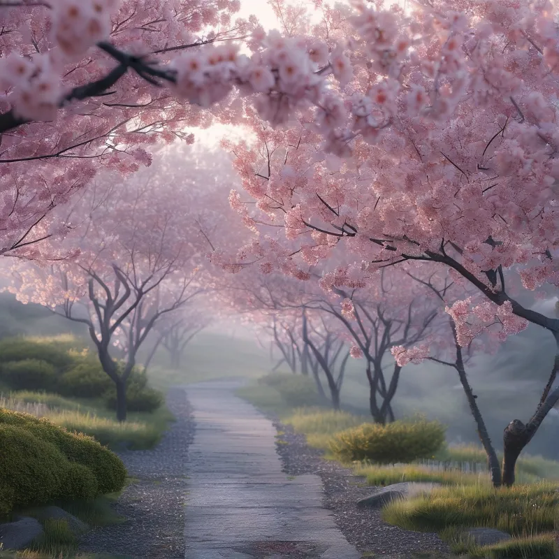 Dreamy Sakura Path