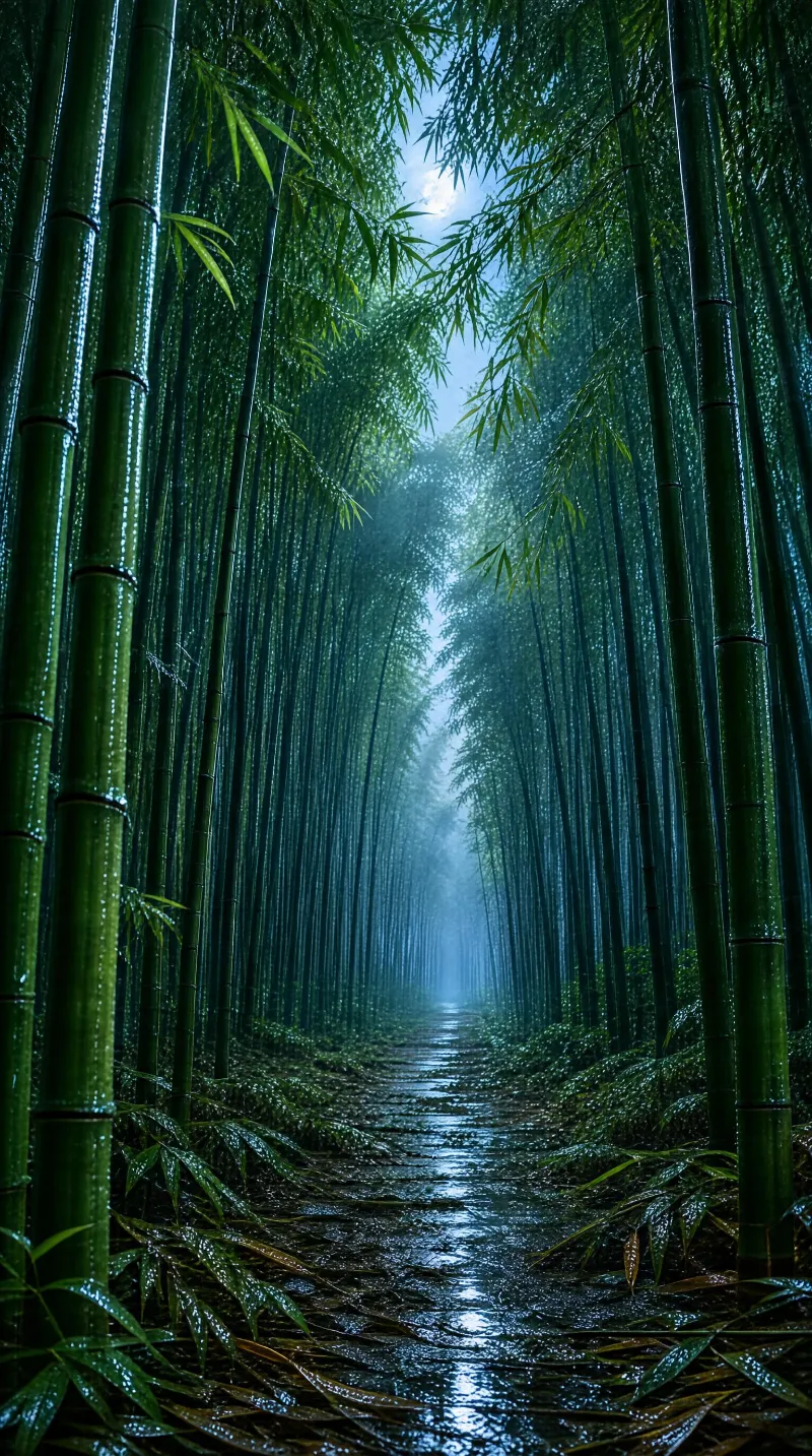 Bamboo Forest Path