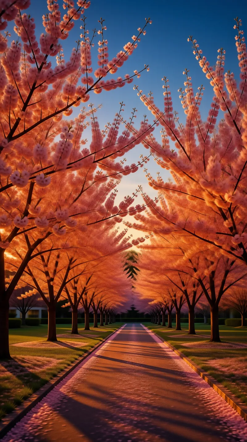 Cherry Blossom Pathway