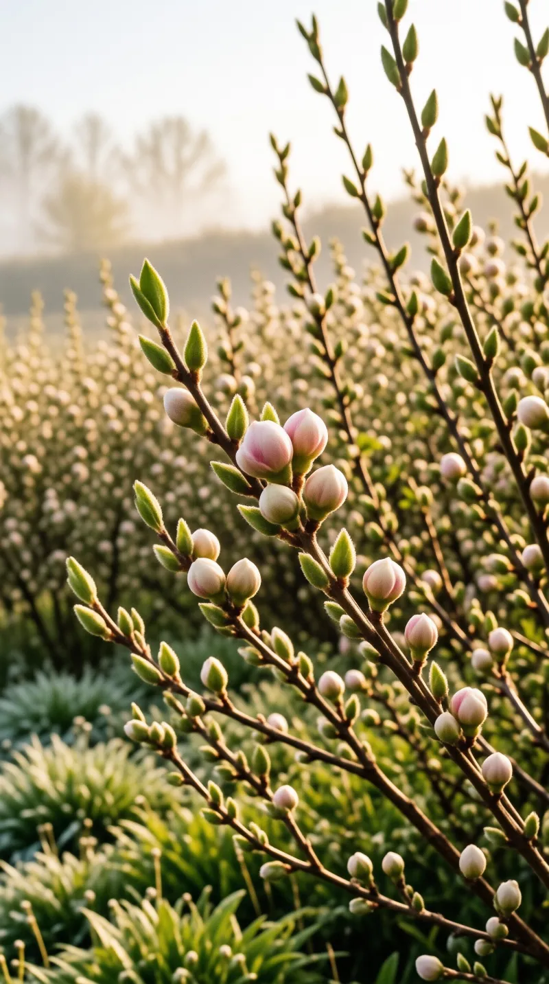 Spring Blossom Bud Landscape